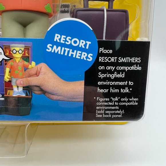 Simpsons RESORT SMITHERS Voice Activated World Of Springfield Interactive Figure - Picture 6 of 11